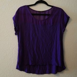Vibrant purple top